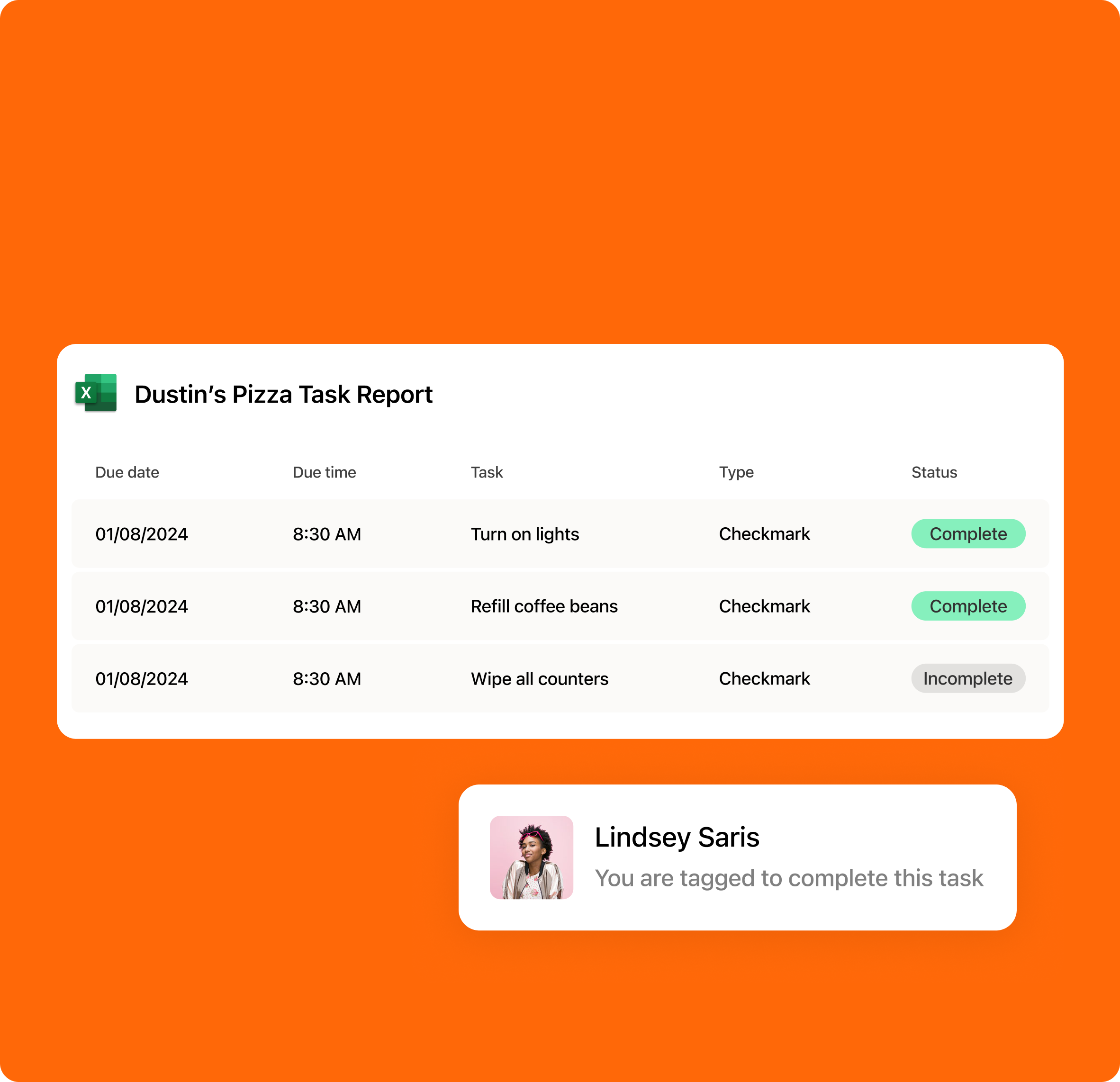 The complete task management app for FOH, BOH, and everything in-between